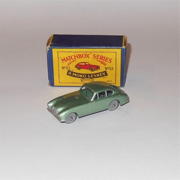 Matchbox Lesney 53a Aston Martin Green