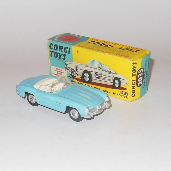 Corgi Toys 303S Mercedes Benz 330SL Open Roadster