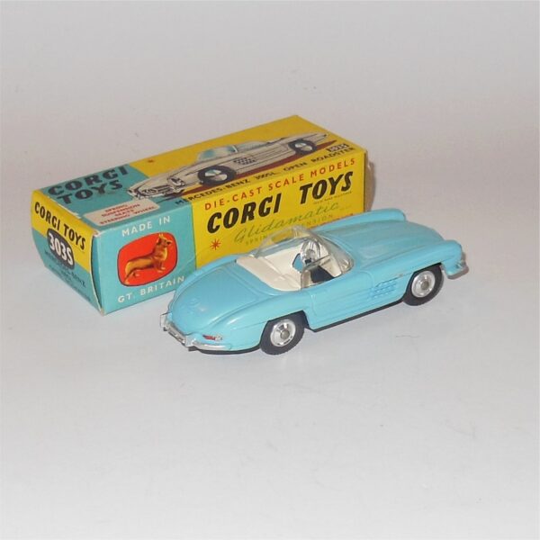 Corgi Toys 303S Mercedes Benz 330SL Open Roadster - Image 5