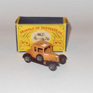 Matchbox Lesney Yesteryear 8a Morris Cowley Bullnose 1926