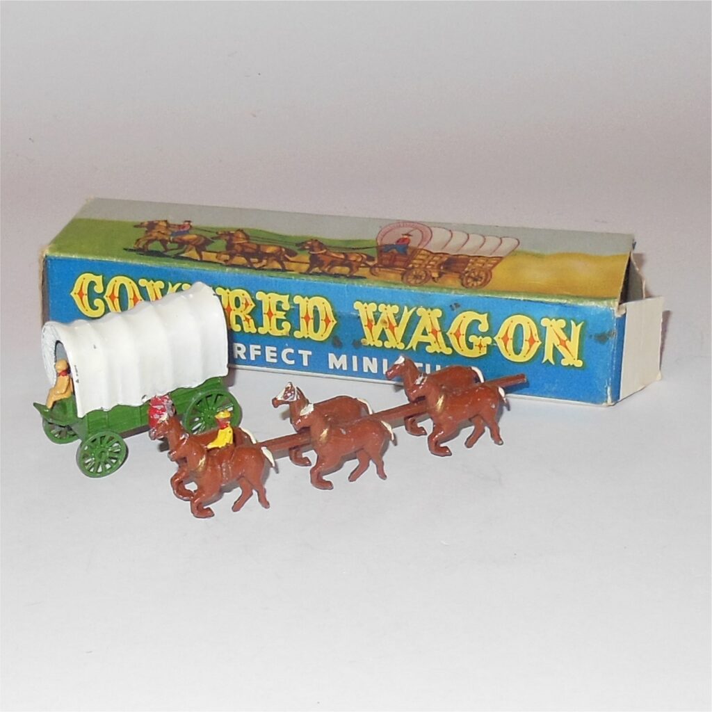 Matchbox Lesney Moko Conestoga Covered Wagon Red Barrels - Antique Toy ...