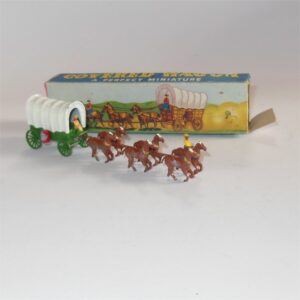 Matchbox Lesney Moko Conestoga Covered Wagon Red Barrels