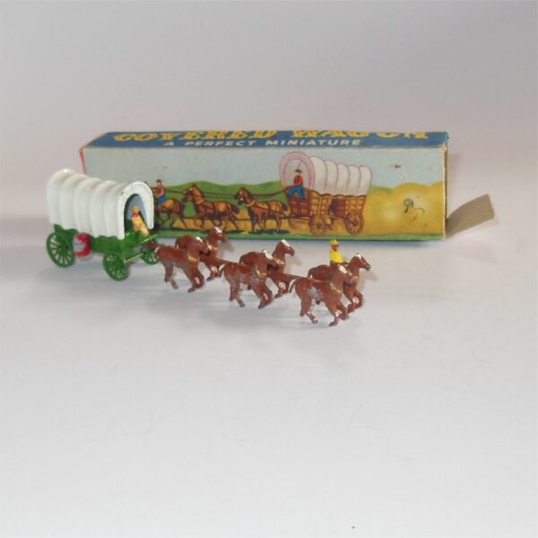 Matchbox Lesney Moko Conestoga Covered Wagon Red Barrels