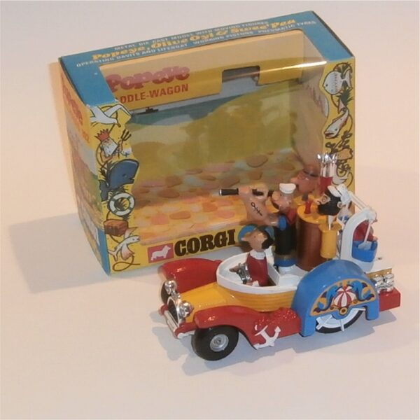 Corgi Toys 802 Popeye Paddle Wagon Mint Boxed c1970