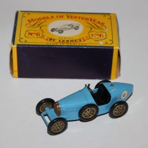 Matchbox Lesney Yesteryear 6b Bugatti Supercharged Type 35 