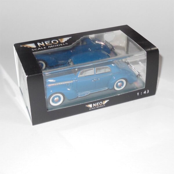Neo Scale Model 43201 Opel Admiral Limousine 1938 Blue