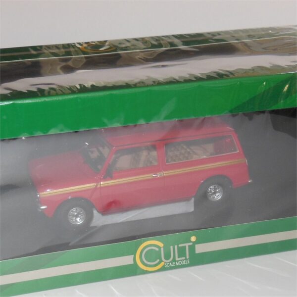 Cult Models CML018-1 Mini Clubman Estate 1974 1:18 Scale Red - Image 5