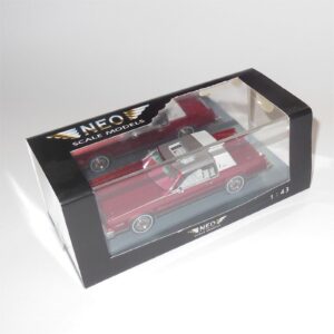 Neo Model 43500 Cadillac Eldorado Biarritz 1980 White Red