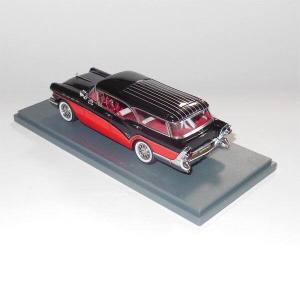 Neo Model 44066 Buick Century Caballero Black Red - Image 3