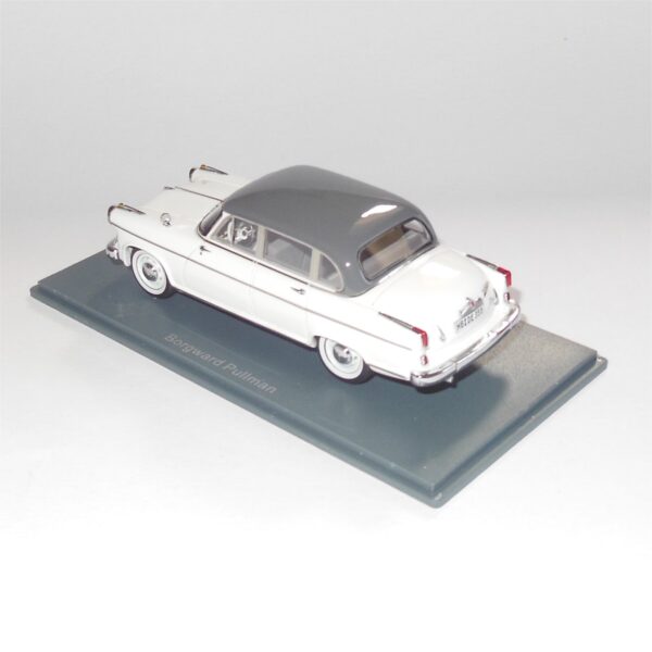 Neo Model 44355 Borgward Pullman Grey White - Image 3