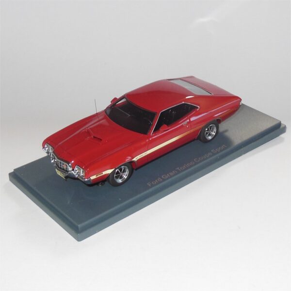 Neo Model 44740 Ford Gran Torino Coupe Red