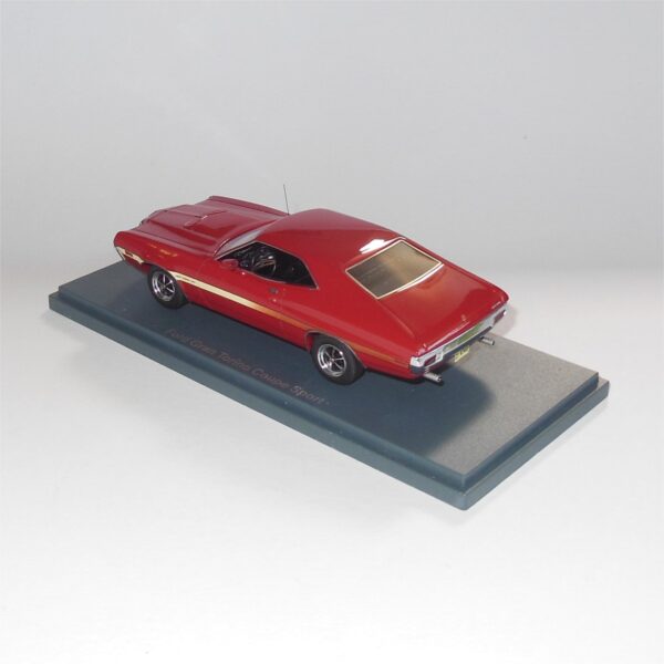 Neo Model 44740 Ford Gran Torino Coupe Red - Image 3