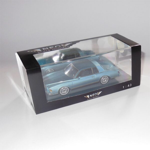 Neo Model 44790 Chevrolet Monte Carlo Blue Light Blue - Image 4