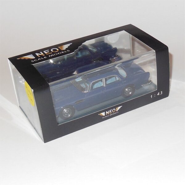 Neo Model 45160 Lagonda Rapide 1962 Blue - Image 4