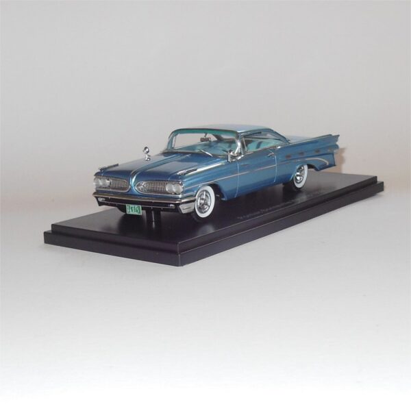 Neo Model 46076 Pontiac Bonneville Hardtop 1959 Blue Metallic