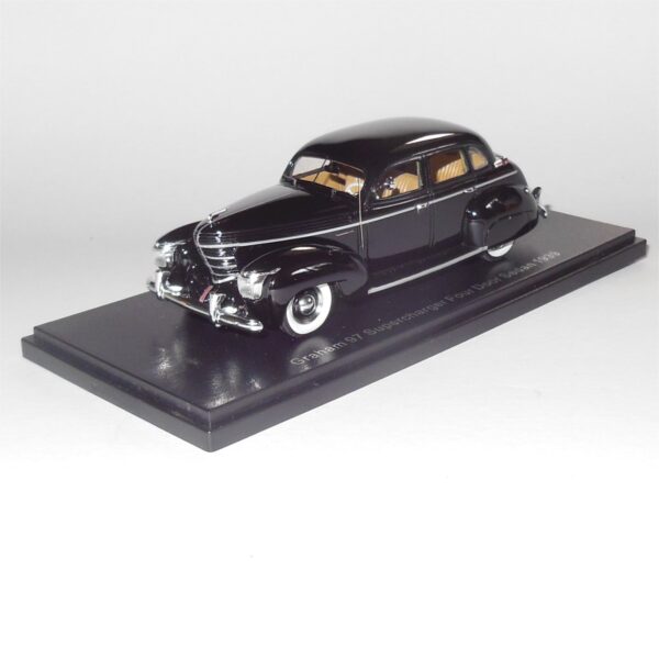 Neo Model 46565 Graham 97 Supercharger Four Door Sedan 1939 Black