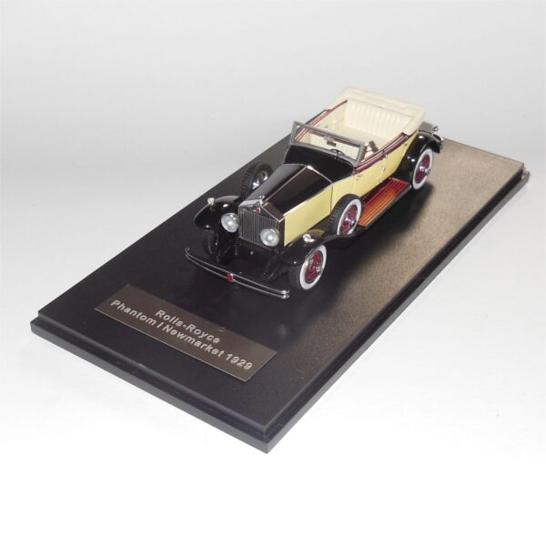 Neo Model 46510 Rolls Royce Phantom 1 Newmarket 1929 Black Yellow