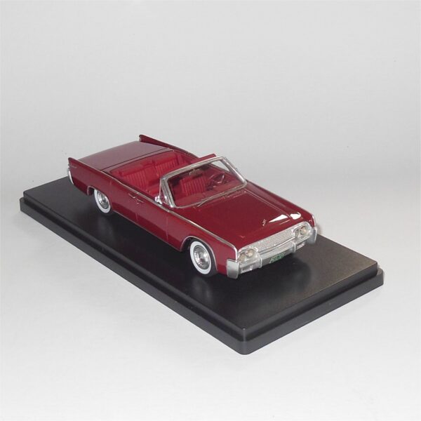 Neo Model 47050 Lincoln Continental 53A Convertible 1961 Dark Red