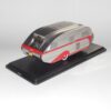Neo Model 47260 Aero Flite Falcon Caravan Travel Trailer 1947 Silver Red Stripes - Image 2