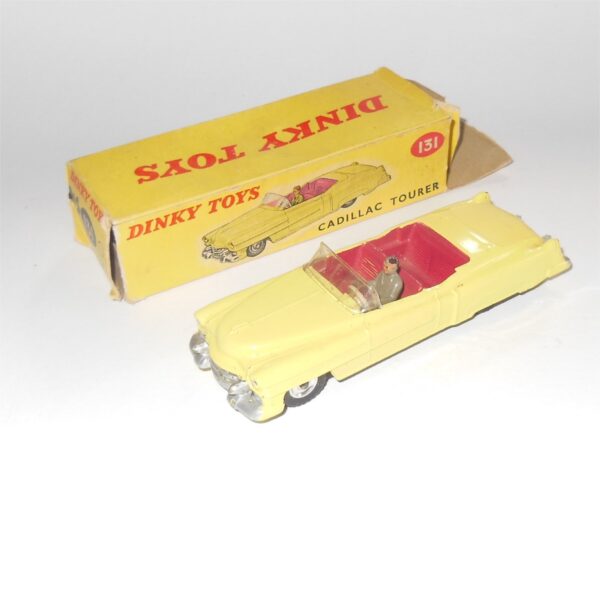 Dinky Toys 131 Cadillac Tourer Eldorado Yellow - Image 3
