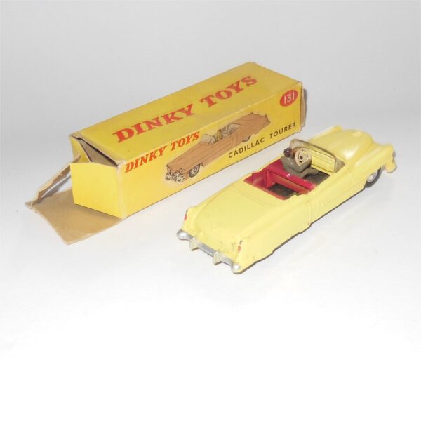 Dinky Toys 131 Cadillac Tourer Eldorado Yellow - Image 4