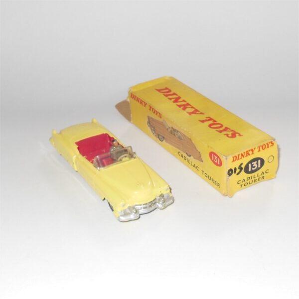 Dinky Toys 131 Cadillac Tourer Eldorado Yellow - Image 5