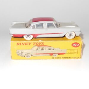 Dinky Toys 192 De Soto Fireflite Sedan Grey with Red Trim