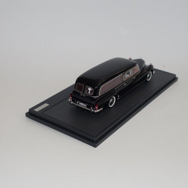 Matrix 51302-031 Pollmann MB 300D Hearse 1956 Black - Image 3