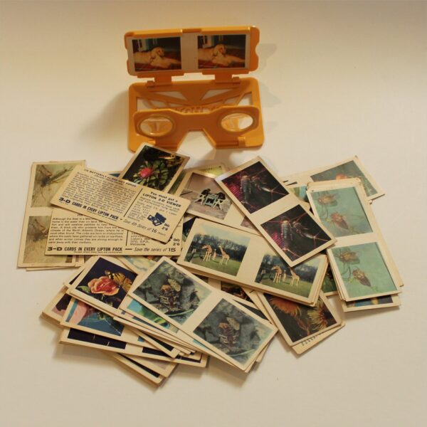 Lipton Tea 3D Picture Card Viewer with Cards