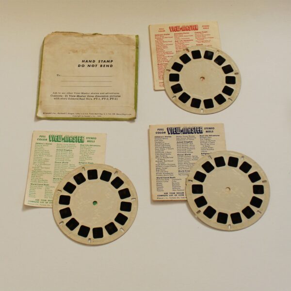 View-Master Fairy Tales Reels FT1 FT2 FT3 Set - Image 2