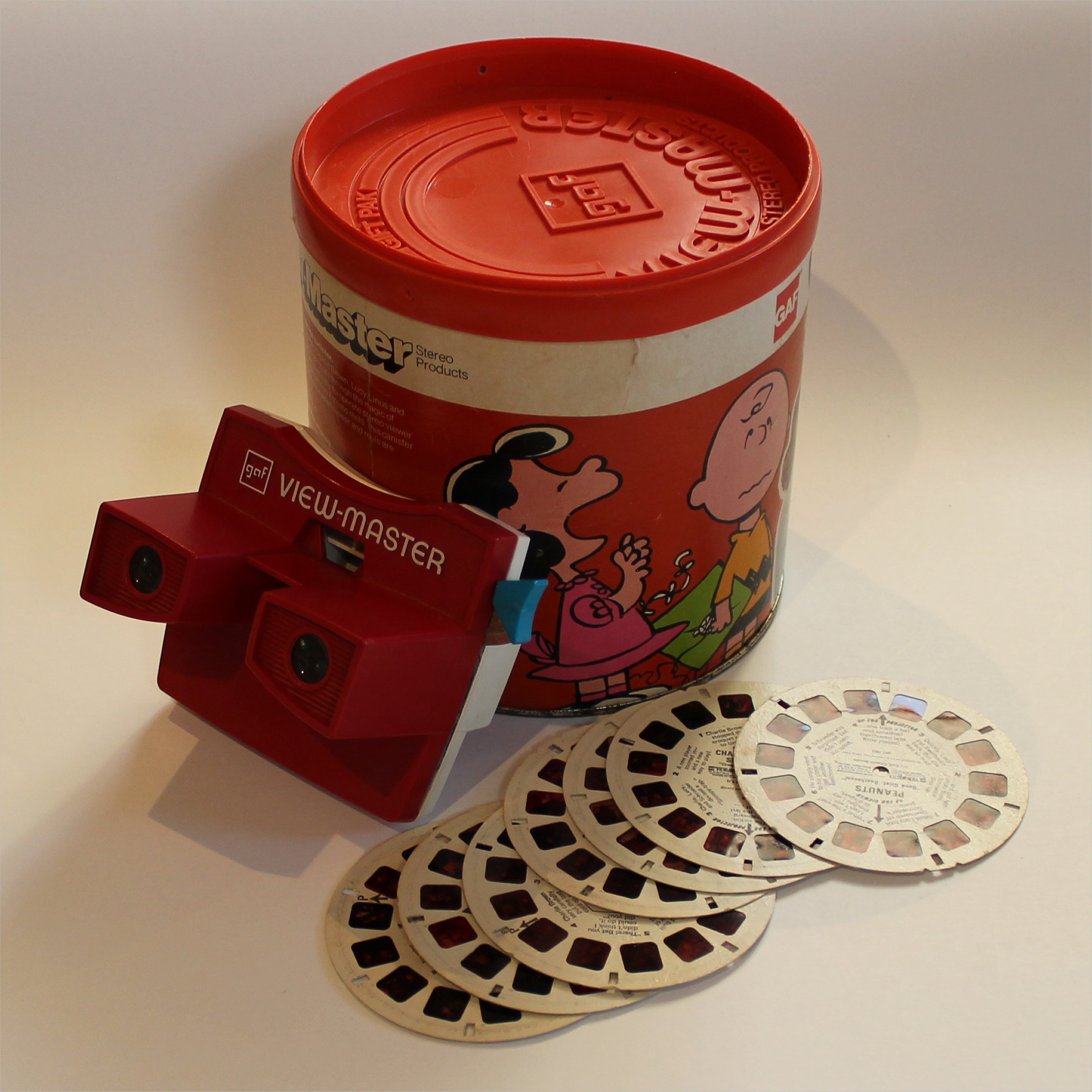 Vintage Gaf View-Master Deluxe Gift Pack with 12+ extra Reels Toy