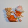 Strawberry Shortcake 1984 Cafe Ole with Burrito on a hat PVC Figurine - Image 4