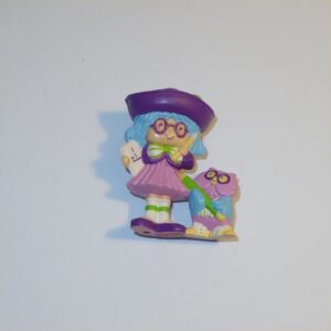 Strawberry Shortcake 1984 Plum Pudding with Elderberry Owl PVC Figurine