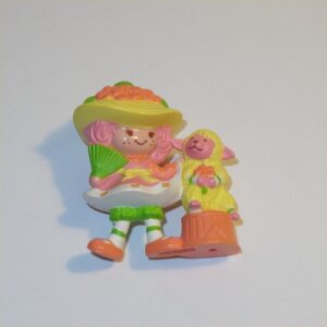 Strawberry Shortcake: Crepe Suzette with Stack of Crepes approximately 2" tall PVC Plastic Toy Figurine