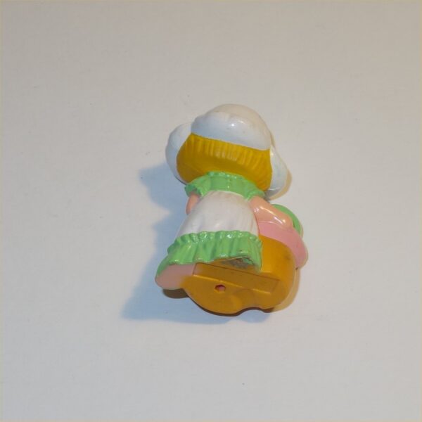Strawberry Shortcake 1984 Mint Tulip with Marsh Mallard PVC Figurine - Image 4