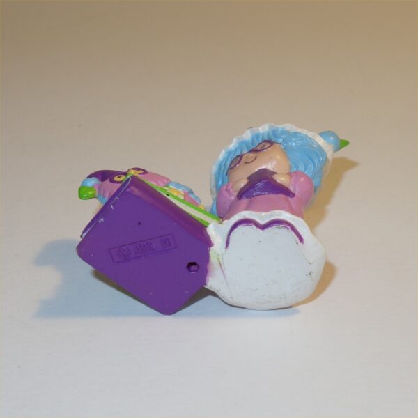 Strawberry Shortcake 1984 Plum Pudding with Elderberry Owl in Night Clothes PVC Figurine - Image 4