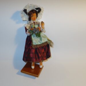 Plastic Doll Female French Costume Troyenne c1970