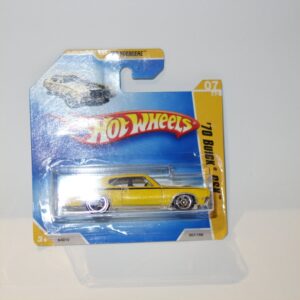 Hotwheels 2009 #007 '70 Buick GSX Yellow