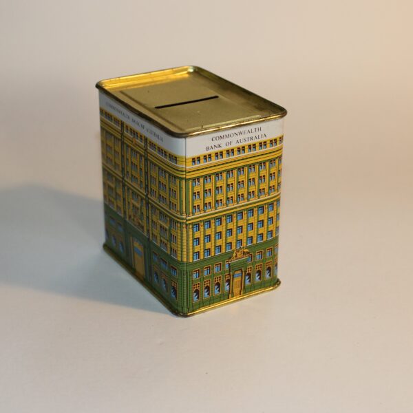 Commonwealth Bank Australia Money Box Savings Tin