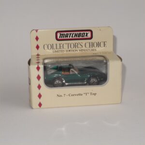 Matchbox Collectors Choice No 7 Chevrolet Corvette T Top Green