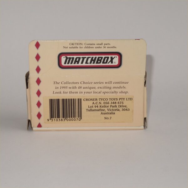 Matchbox Collectors Choice No 7 Chevrolet Corvette T Top Green - Image 3