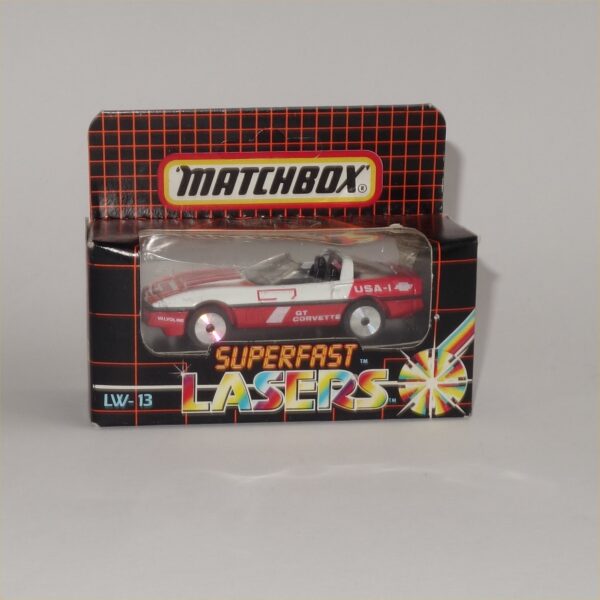 Matchbox Superfast LW13 Chevrolet Corvette Laser Wheels