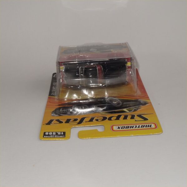 Matchbox Superfast No 47 1957 Chevrolet Corvette Closed Top Black - Image 3