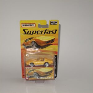 Matchbox Superfast No 44 1976 Chevrolet Corvette T Top Yellow