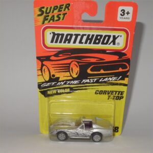 Matchbox Superfast No 58 Chevrolet Corvette T Top  Grey