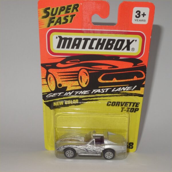 Matchbox Superfast No 58 Chevrolet Corvette T Top Grey