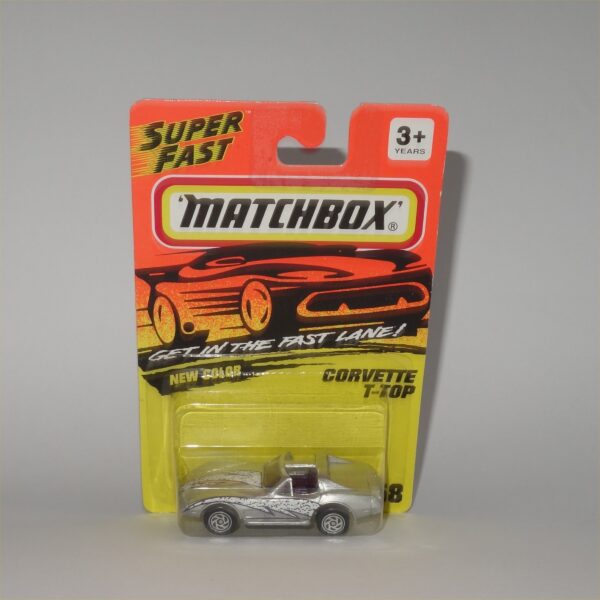 Matchbox Superfast No 58 Chevrolet Corvette T Top  Grey - Image 2