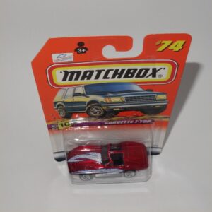 Matchbox No 74 Chevrolet Corvette T Top Red