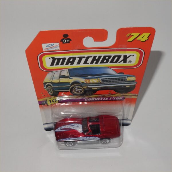 Matchbox No 74 Chevrolet Corvette T Top Red