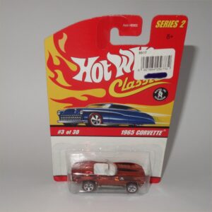 Hot Wheels No 3 of 30 Classic 65 Chevrolet Corvette Open Top Copper